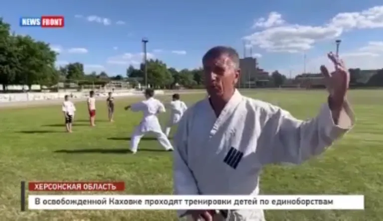 Украинский тренер по карате Константин Рубцов.