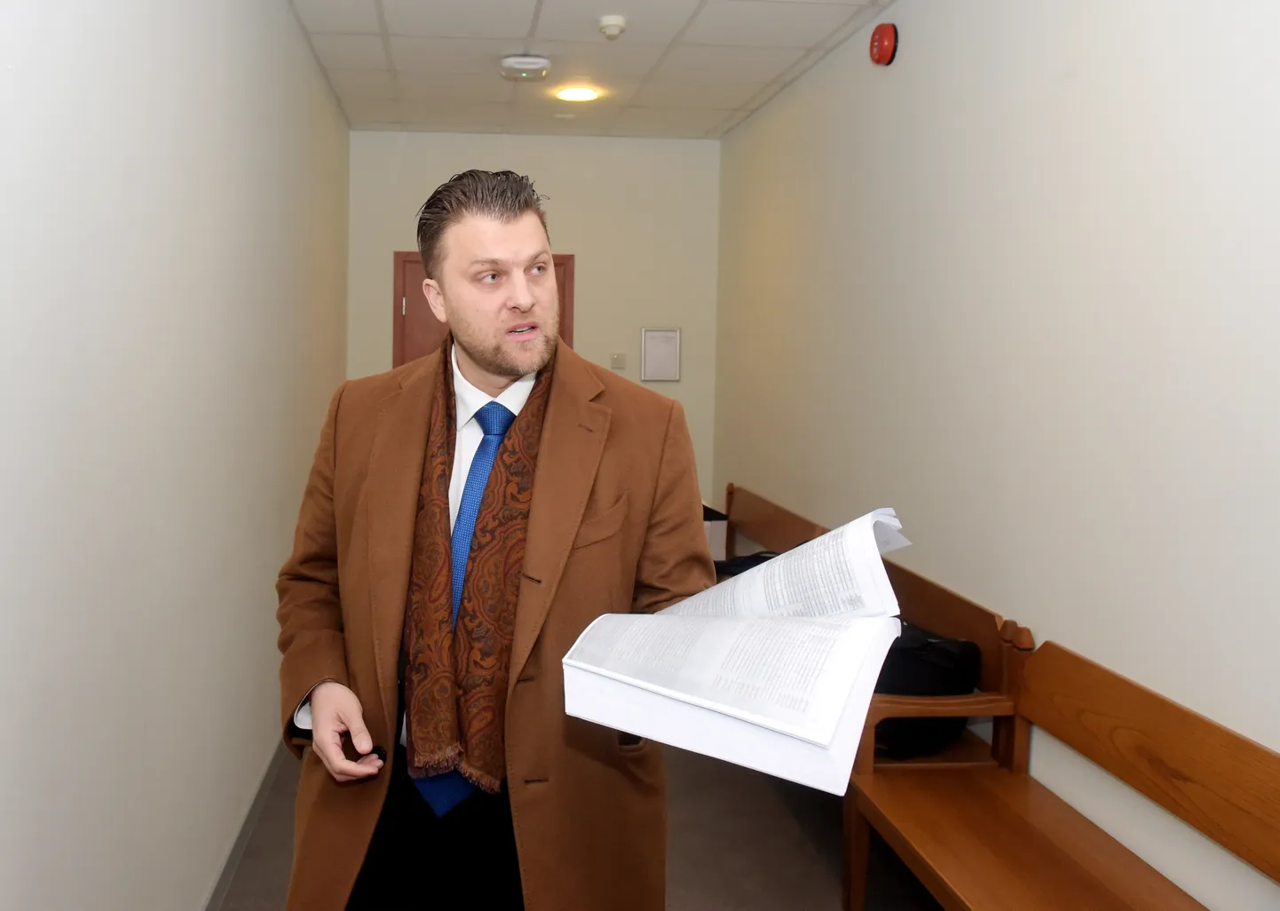 Apsūdzētais bijušais maksātnespējas administrators Māris Sprūds.