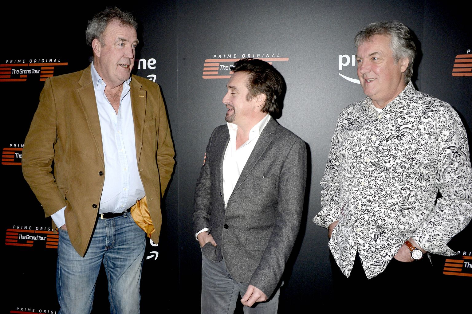 «The Grand Touri» saatejuhid Jeremy Clarkson, Richard Hammond ja James May