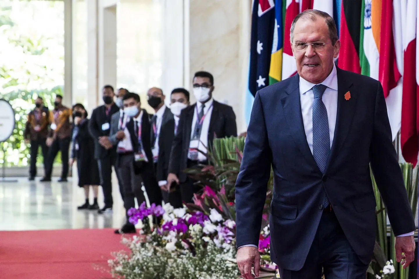 МИД РФ Сергей Лавров на саммите G20.