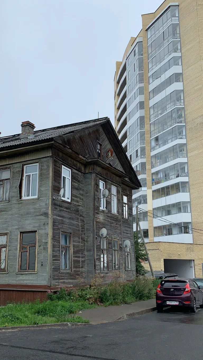 Центр Архангельска. Лето 2021 года.