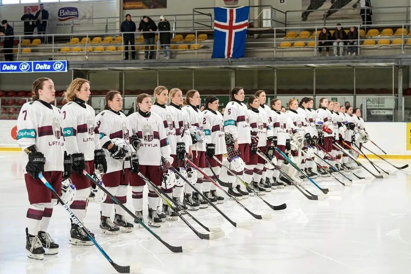 Latvijas izlases hokejistes