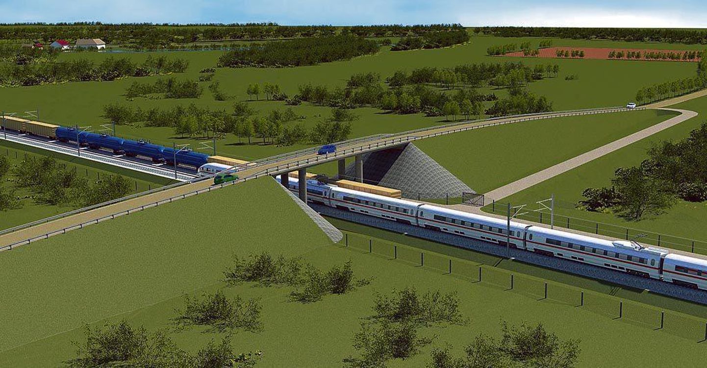 Rail Balticuga saab seni Venemaa raudteede tupikjaamas asunud Eesti esimest korda kiire raudteeühenduse Euroopaga.