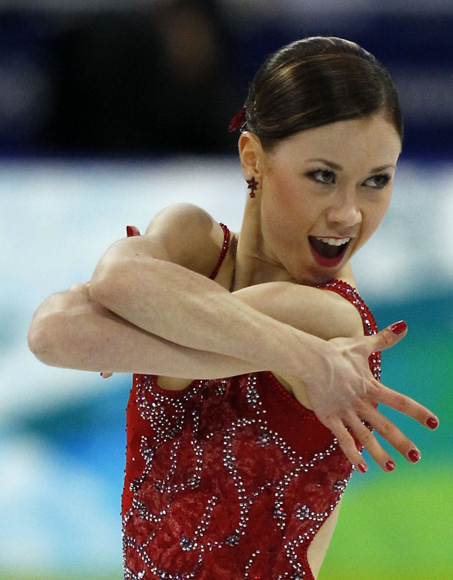 Laura Lepistö Vancouveri olümpial.