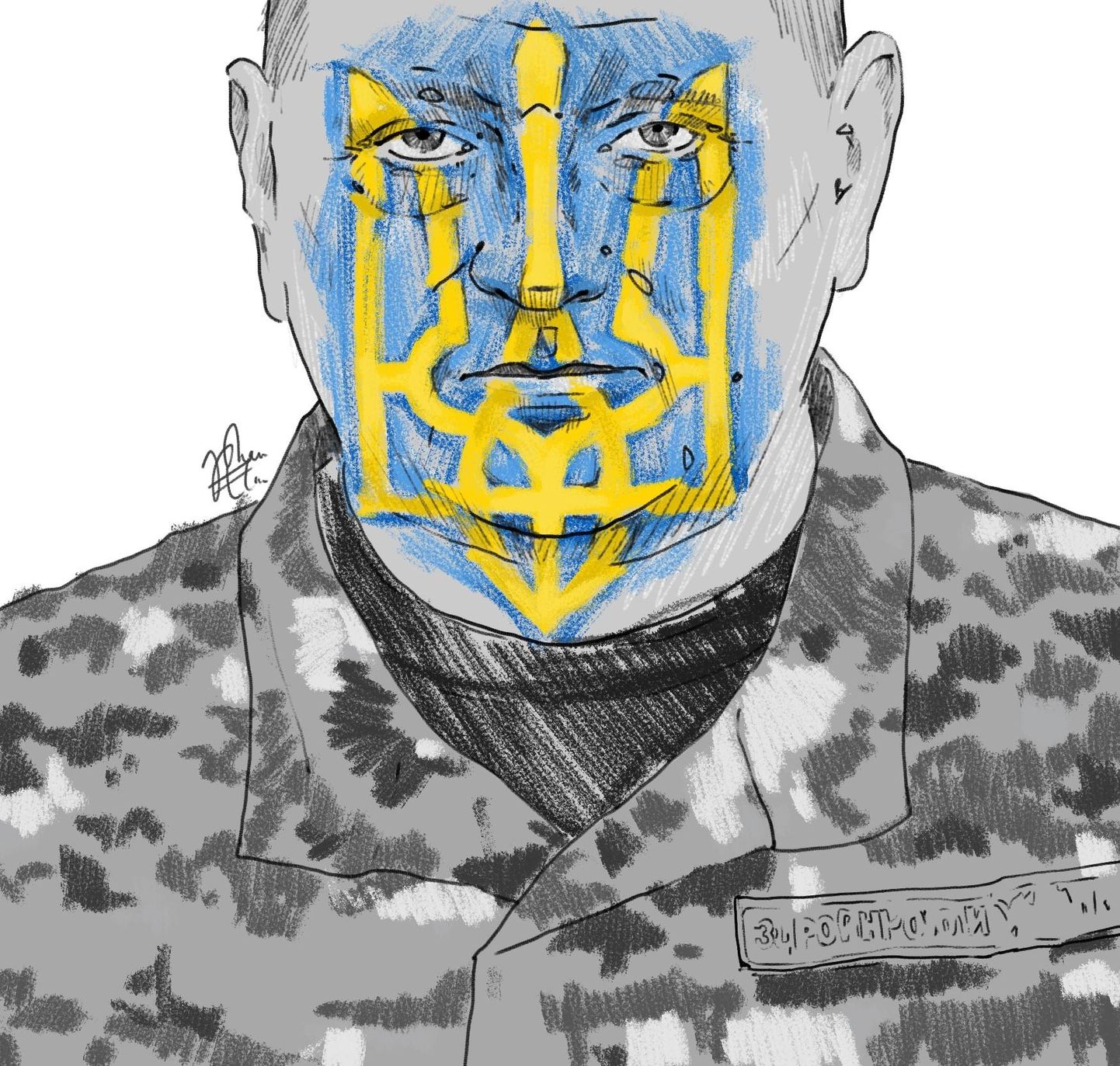 Valeri Zalužnõi, Ukraina Relvajõudude ülemjuhataja. Johan Elm