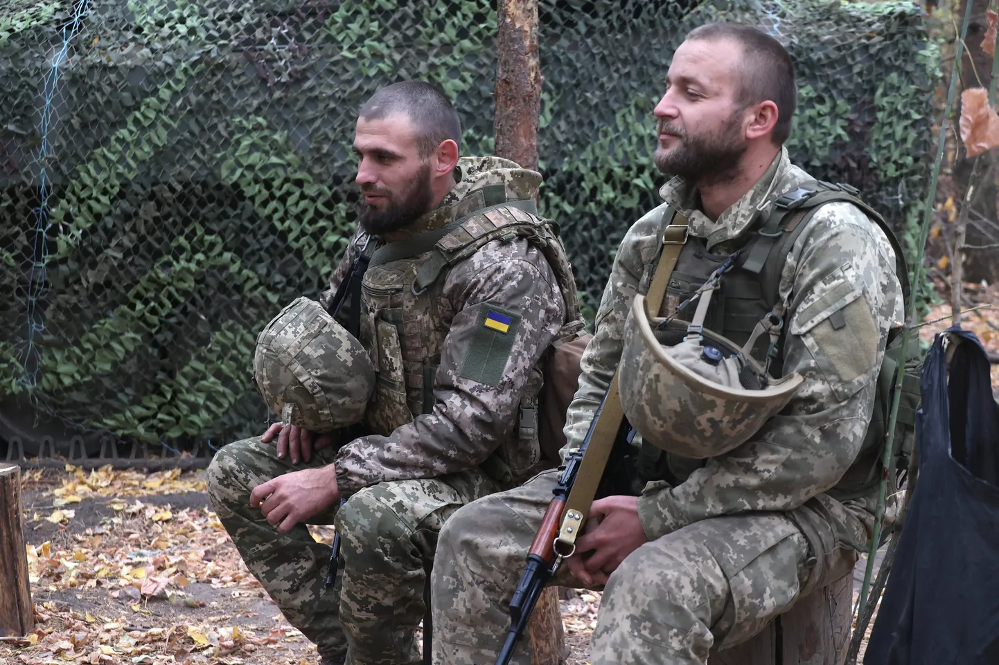 Украинские военнослужащие