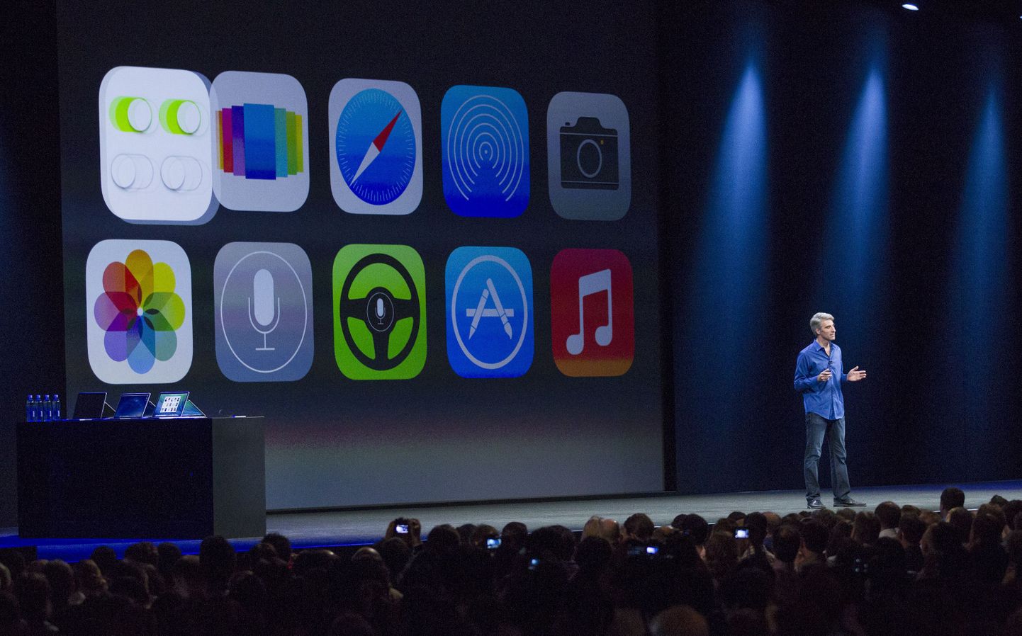 Apple'i uus operatsioonisüsteem iOS7.