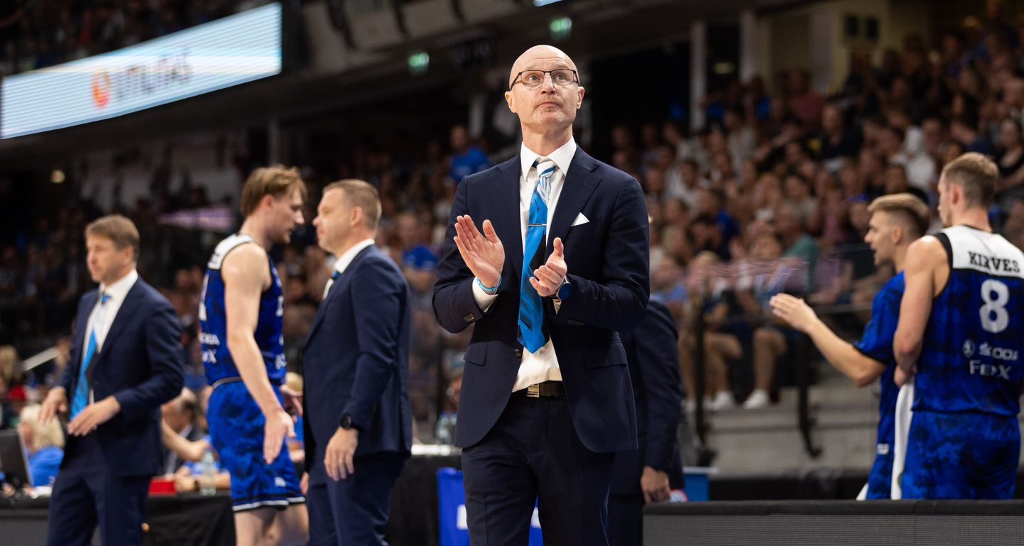 Jukka Toijala naudib tööd Eesti korvpallikoondise peatreenerina.