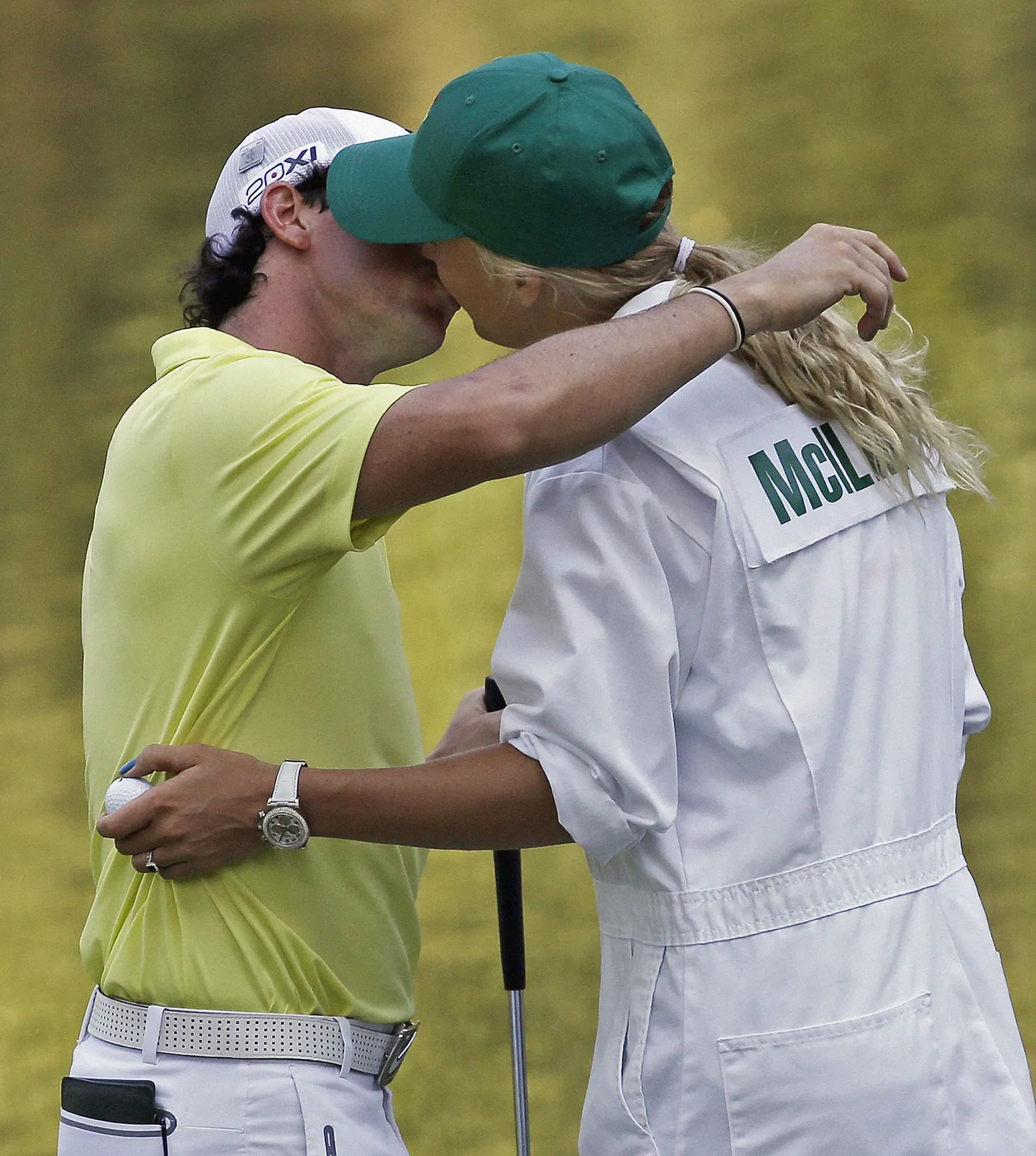 Rory McIlroy ja Caroline Wozniacki.