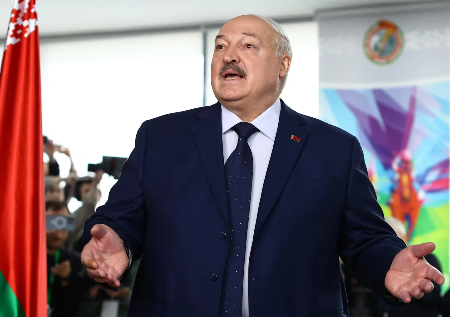 Baltkrievijas diktators Aleksandrs Lukašenko.