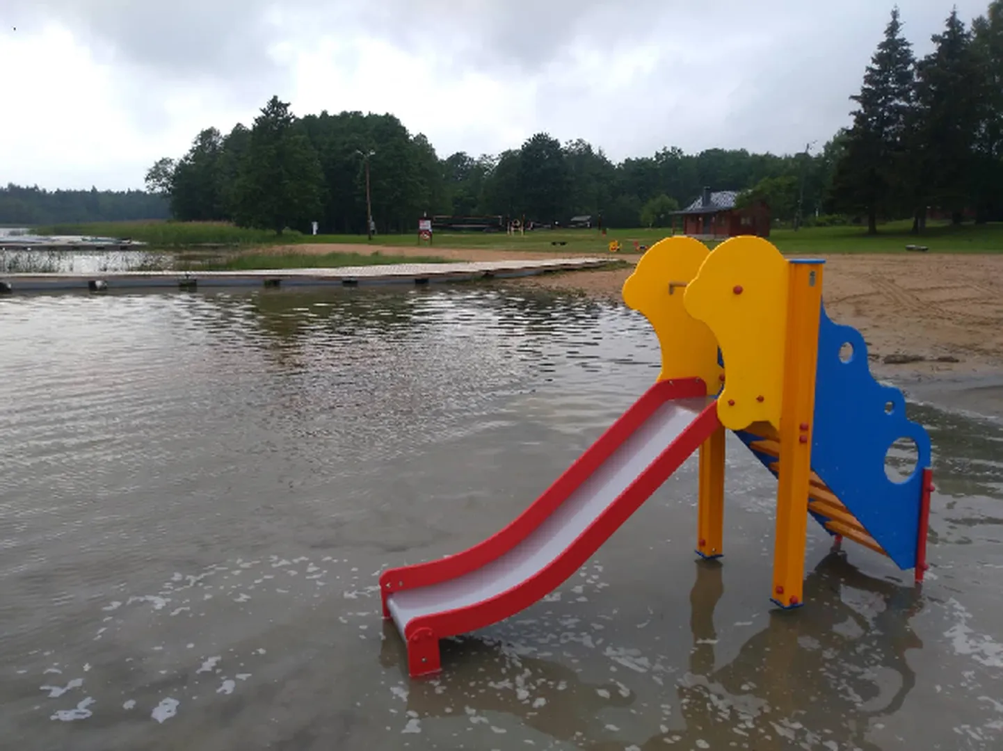 Väinjärv sai liumäe