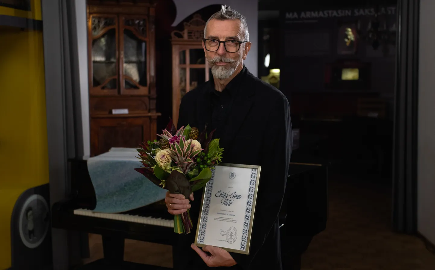 Rahvusmõtte auhinna pälvis Erkki-Sven Tüür.