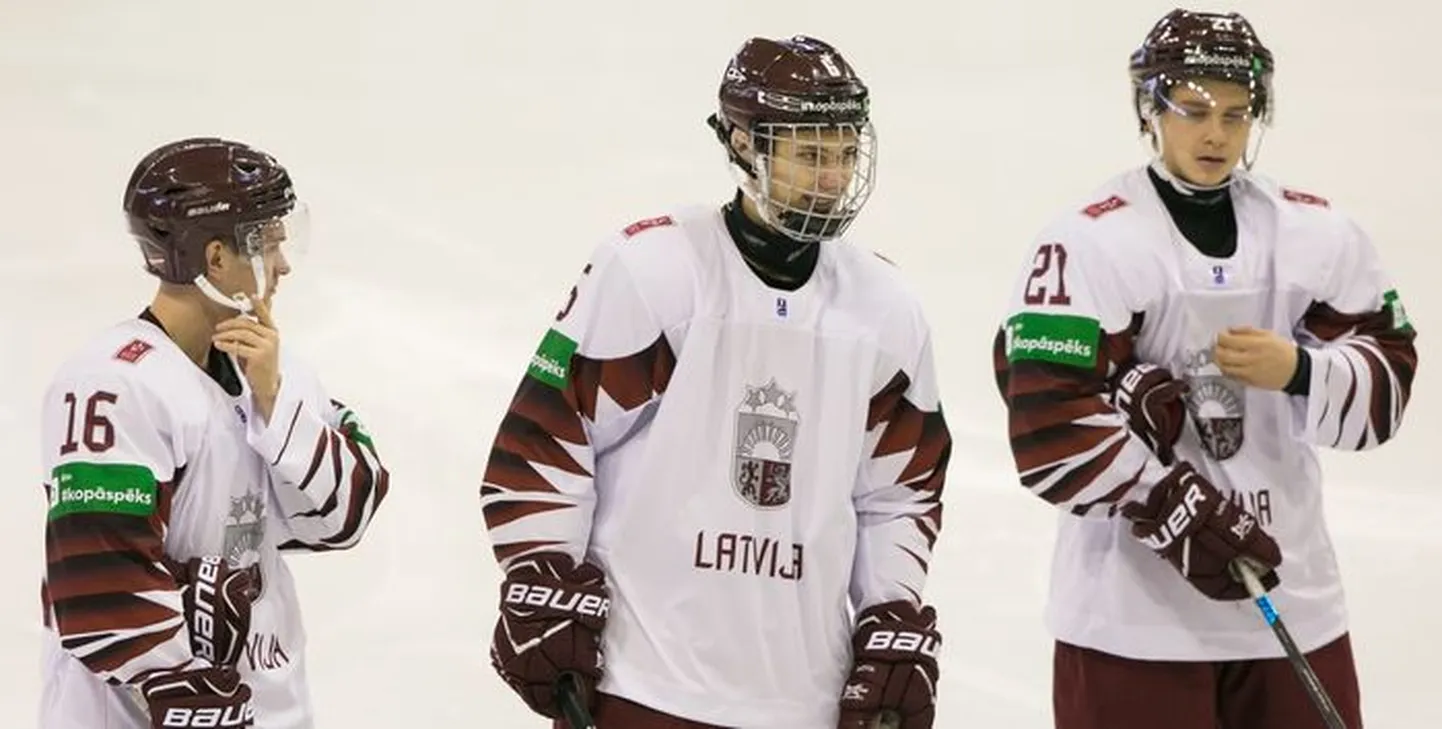 Latvijas U-20 izlases hokejisti