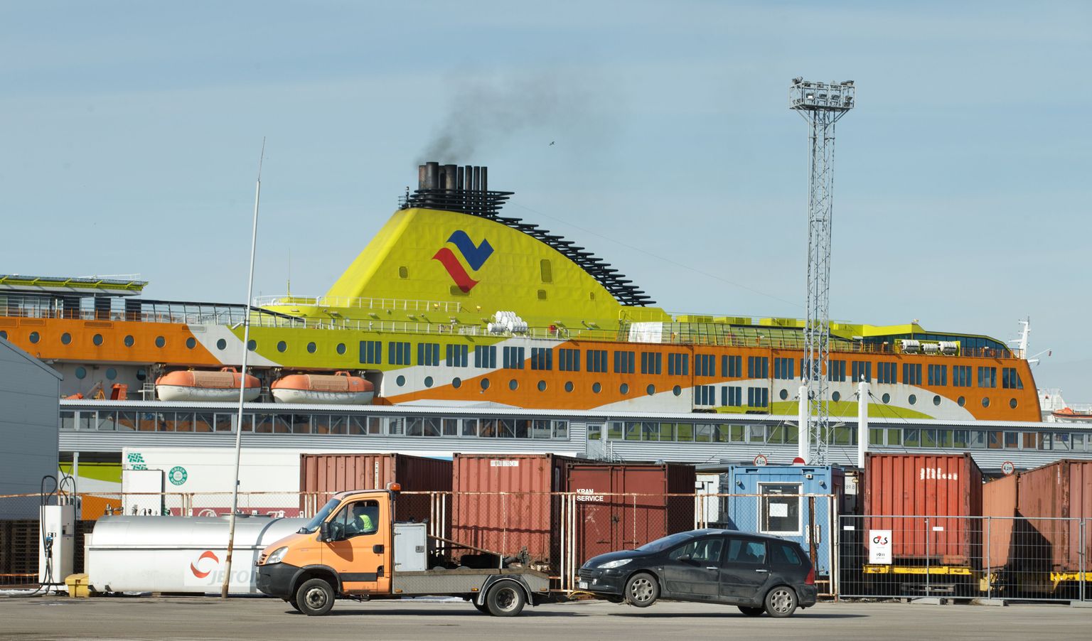 Tallinki laev Tallinna sadamas