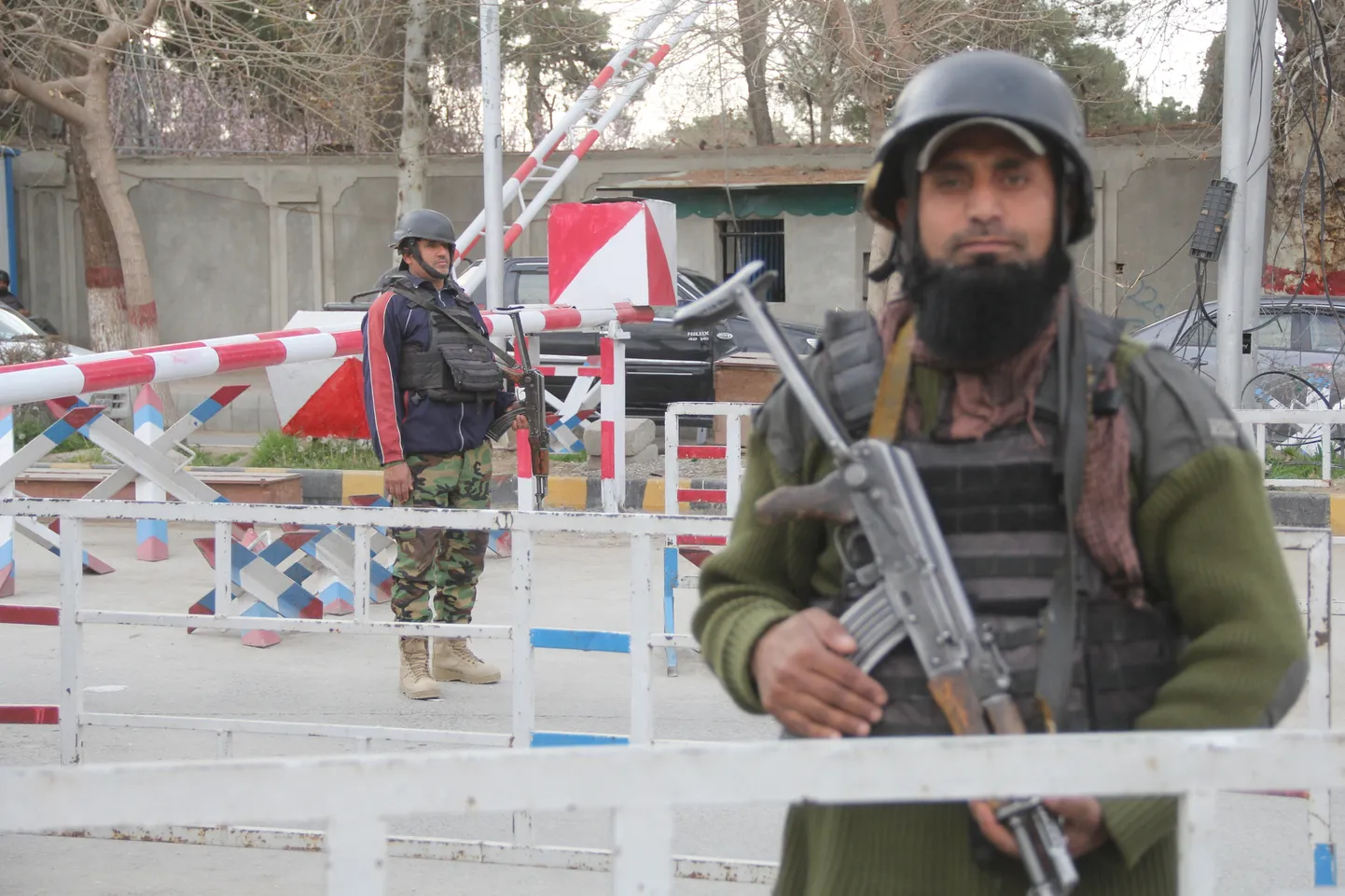 Pakistani julgeolekujõudude liikmed valvel Belutšistani provintsis.