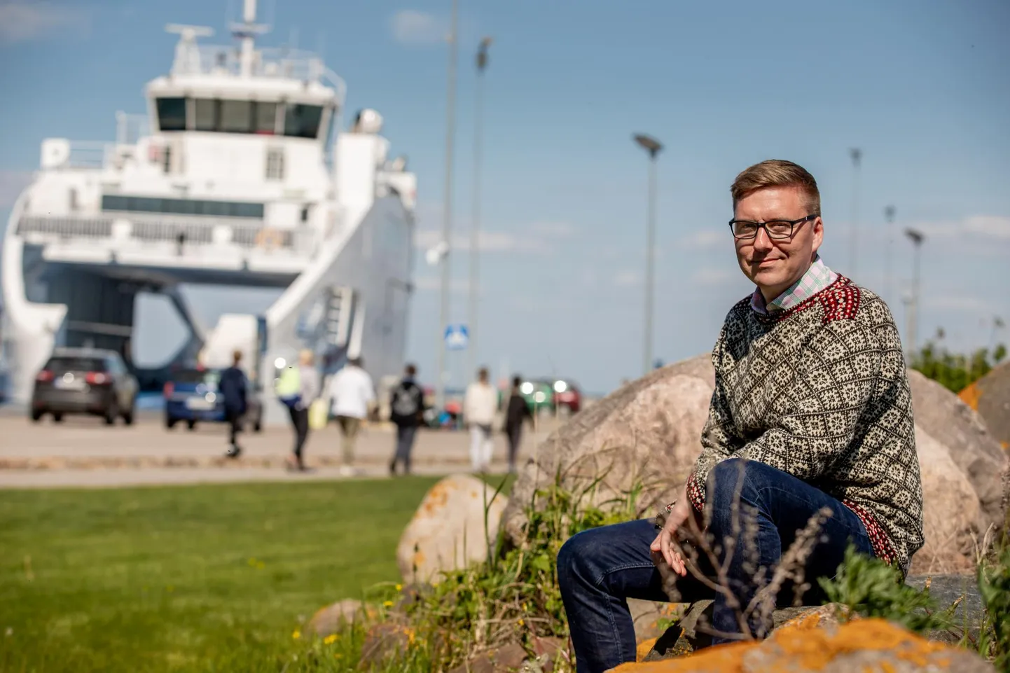 Valimisliidu Parem Kihnu esinumber on praegune vallavanem Ingvar Saare.
