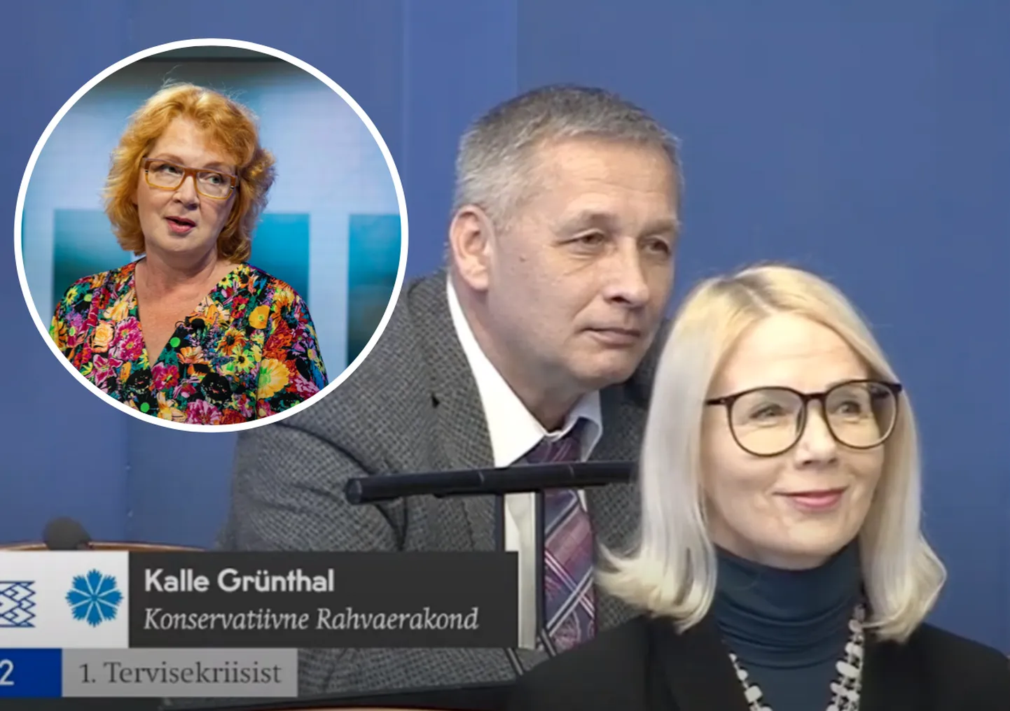 Yana Toom võttis Kalle Grünthali ette.
