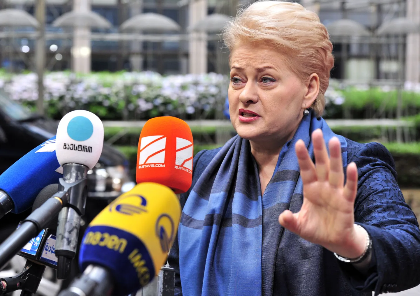 Leedu president Dalia Grybauskaite.