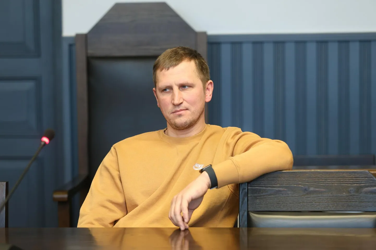 Кристо Сааге в Вируском окружном суде.