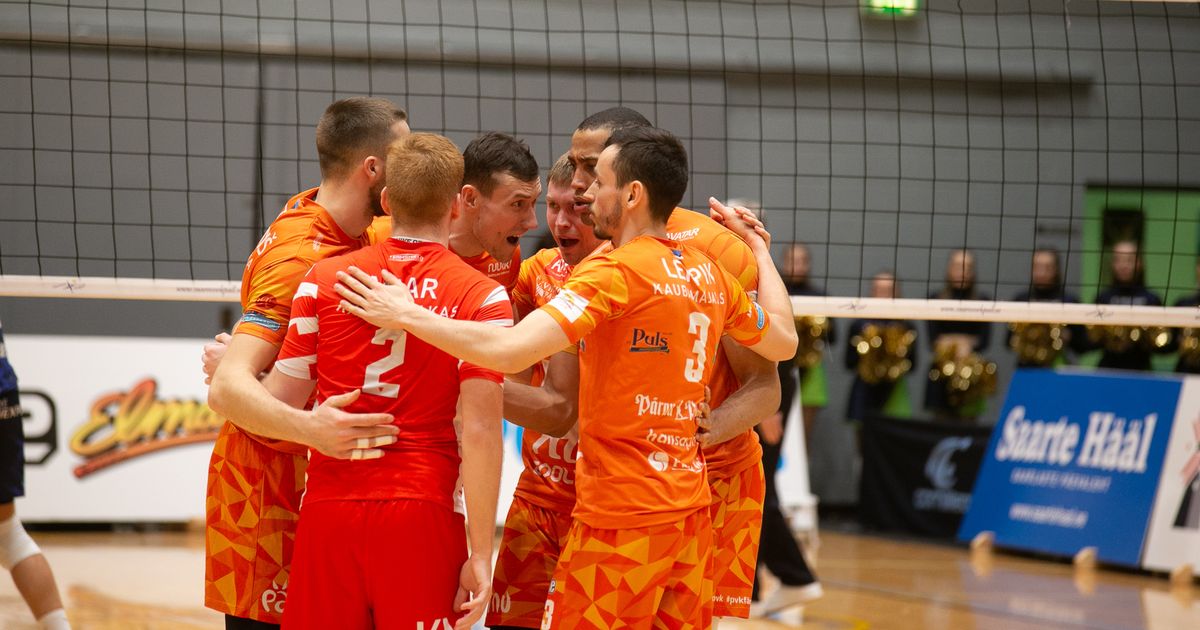 Pärnu võrkpalliklubi seljatas kolmandat korda Saaremaa ja pääses finaali!