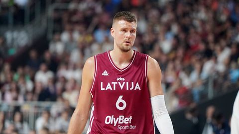 Video ⟩ Banki paziņojis Latvijas izlases sastāvu dalībai "EuroBasket 2025"