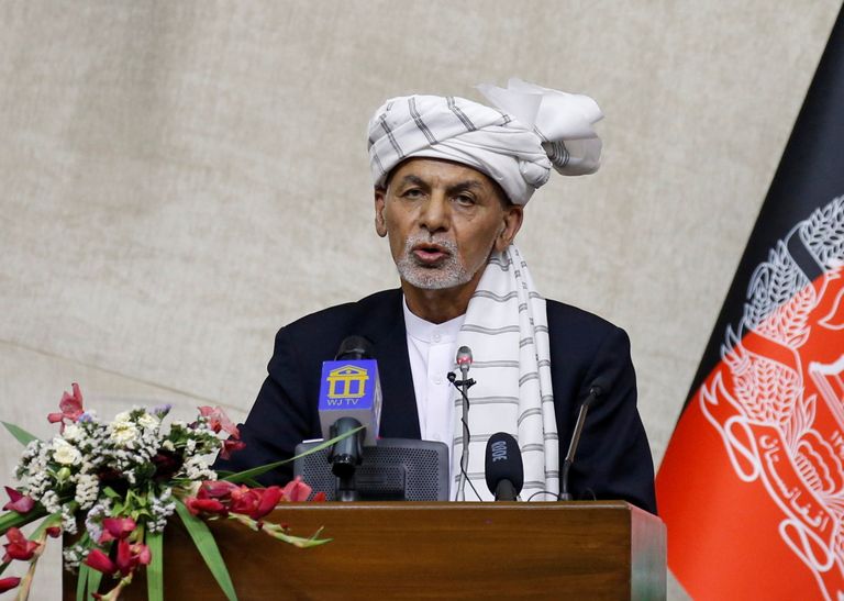 Afganistani president Ashraf Ghani.