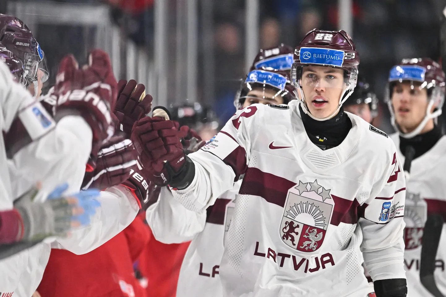 Latvijas hokejists Sandis Vilmanis