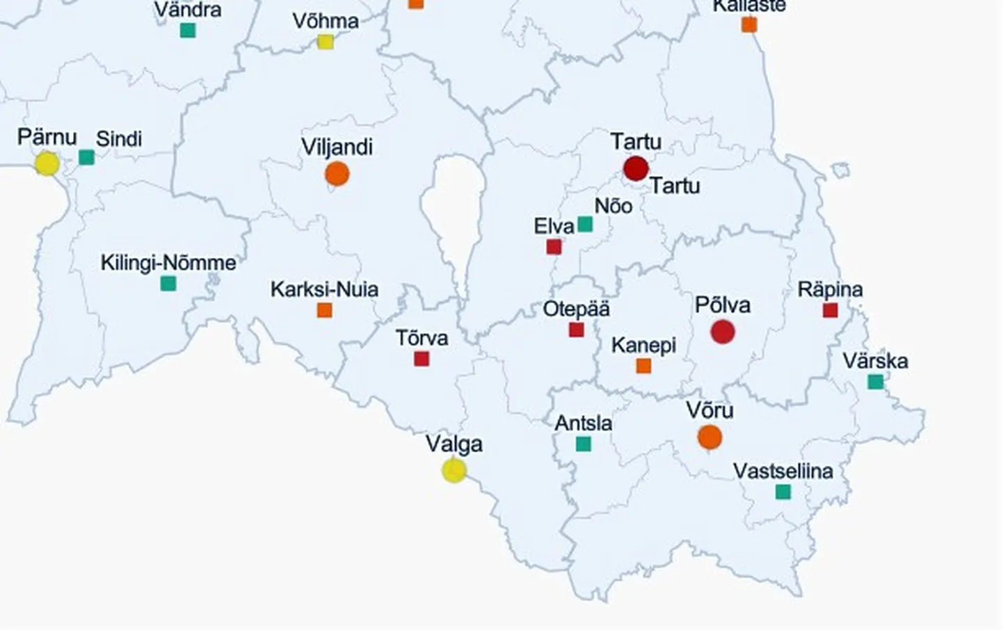 Reoveeseire tulemused 25.10 - 29.10.
