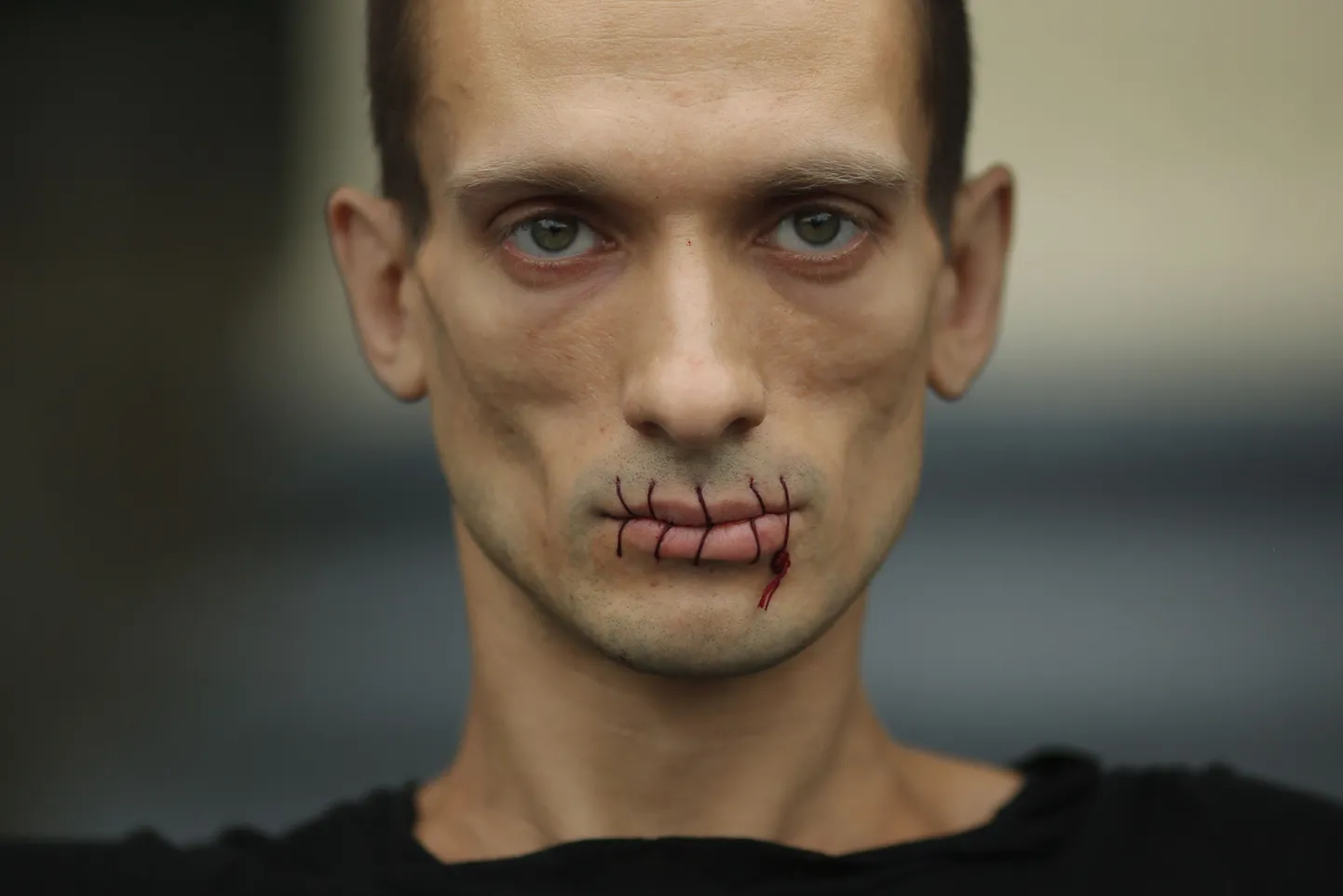 Pjotr Pavlenski aktsioonis.