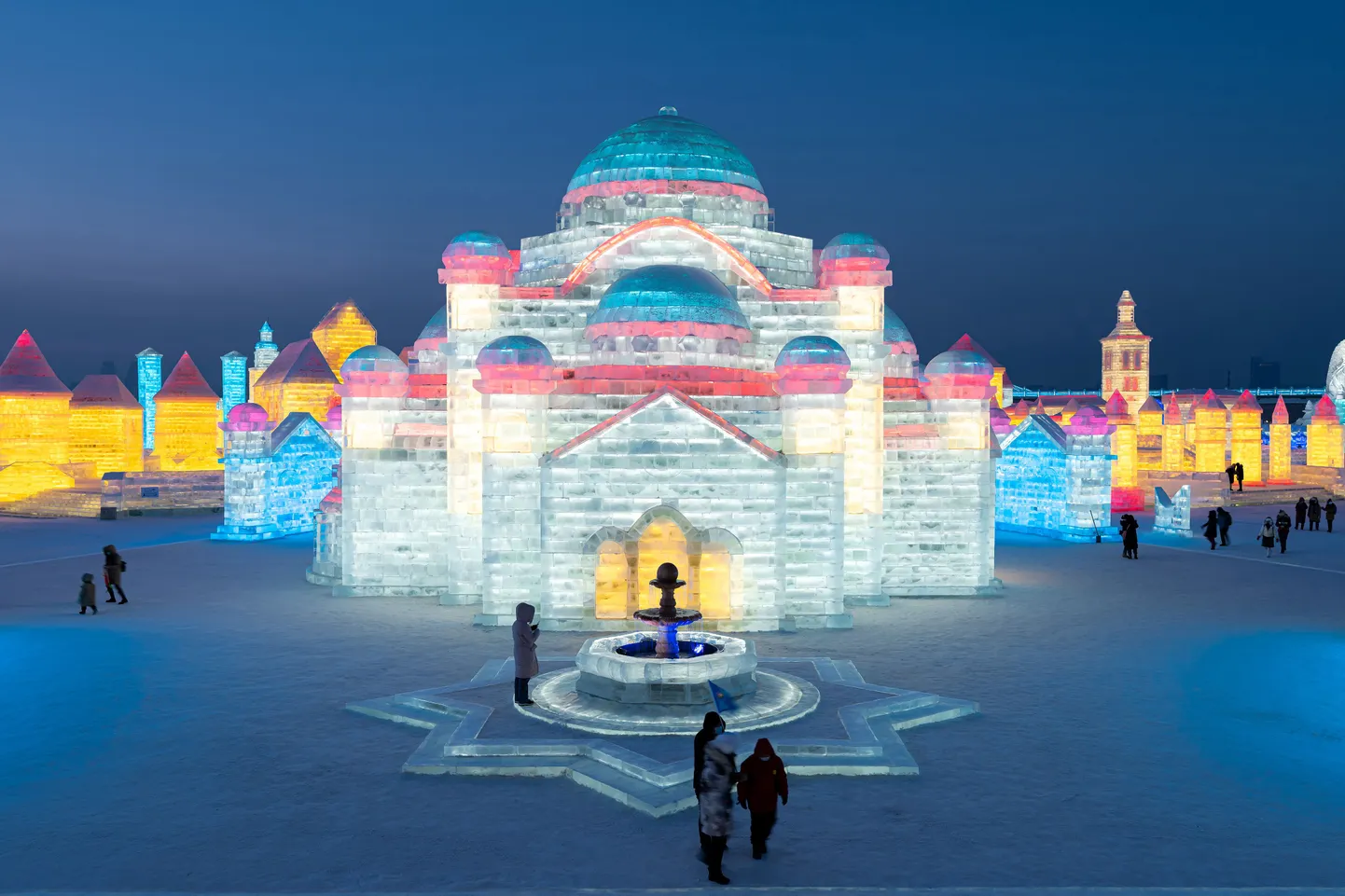 Hiina jää- ja lumefestival.