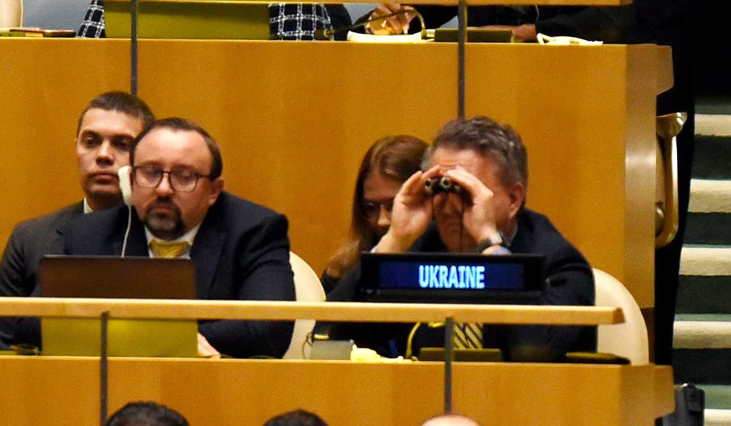 Постоянный представитель Украины при ООН Сергей Кислица.