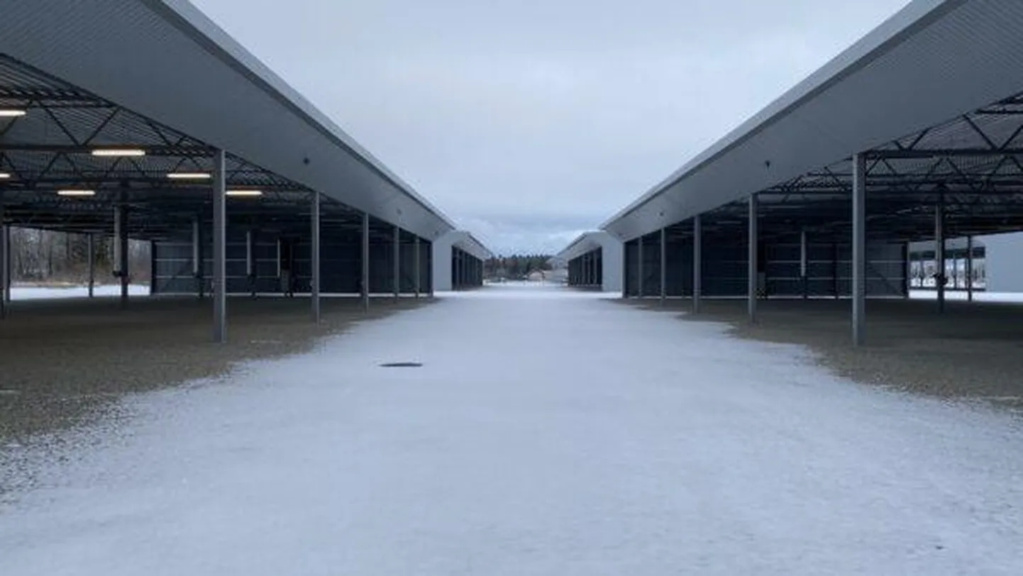 Tapa sõjaväelinnakus valminud varjualused.