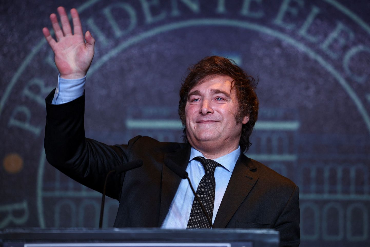 Argentina uueks presidendiks valitud Javier Milei