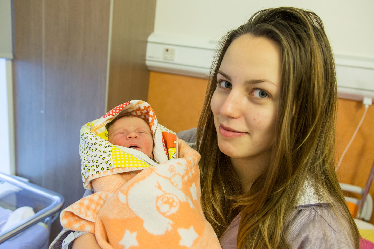 Первой роженицей этого года в Ида-Вируской центральной больнице была Александра, ее малыш получил имя Семен.