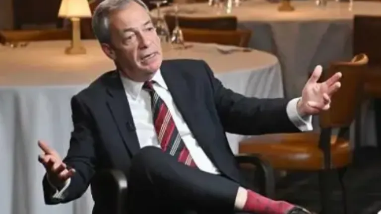 По мнению Маска, лидер партии Reform UK Найджел Фарадж (на фото) не очень-то хорошо справляется с ролью лидера правых