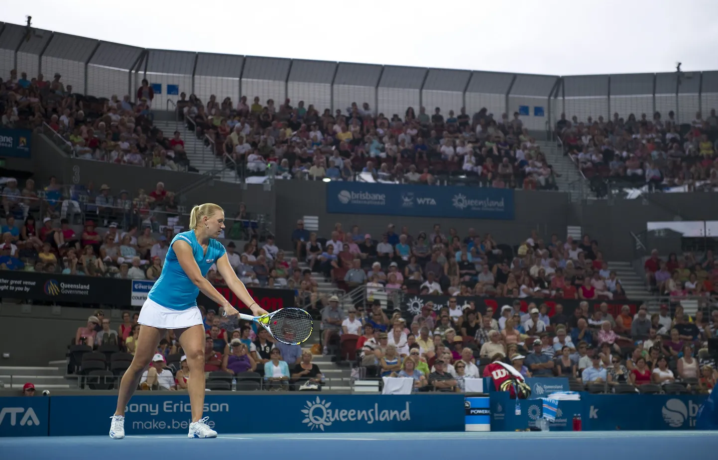 Kaia Kanepi Brisbane'i turniiril.