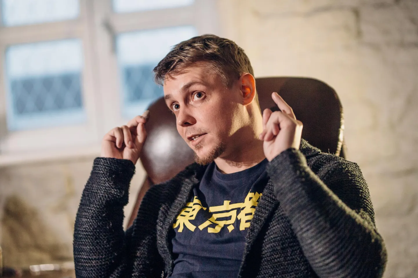 «Tõe ja õiguse» stsenarist ja režissöör Tanel Toom.