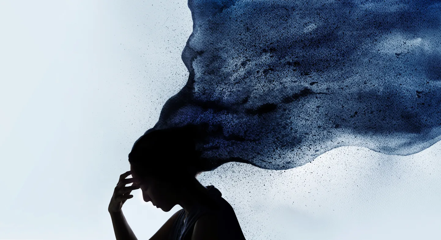 Depressiooni varajases märkamises võib abi olla tehisarust. Pilt on illustreeriv.