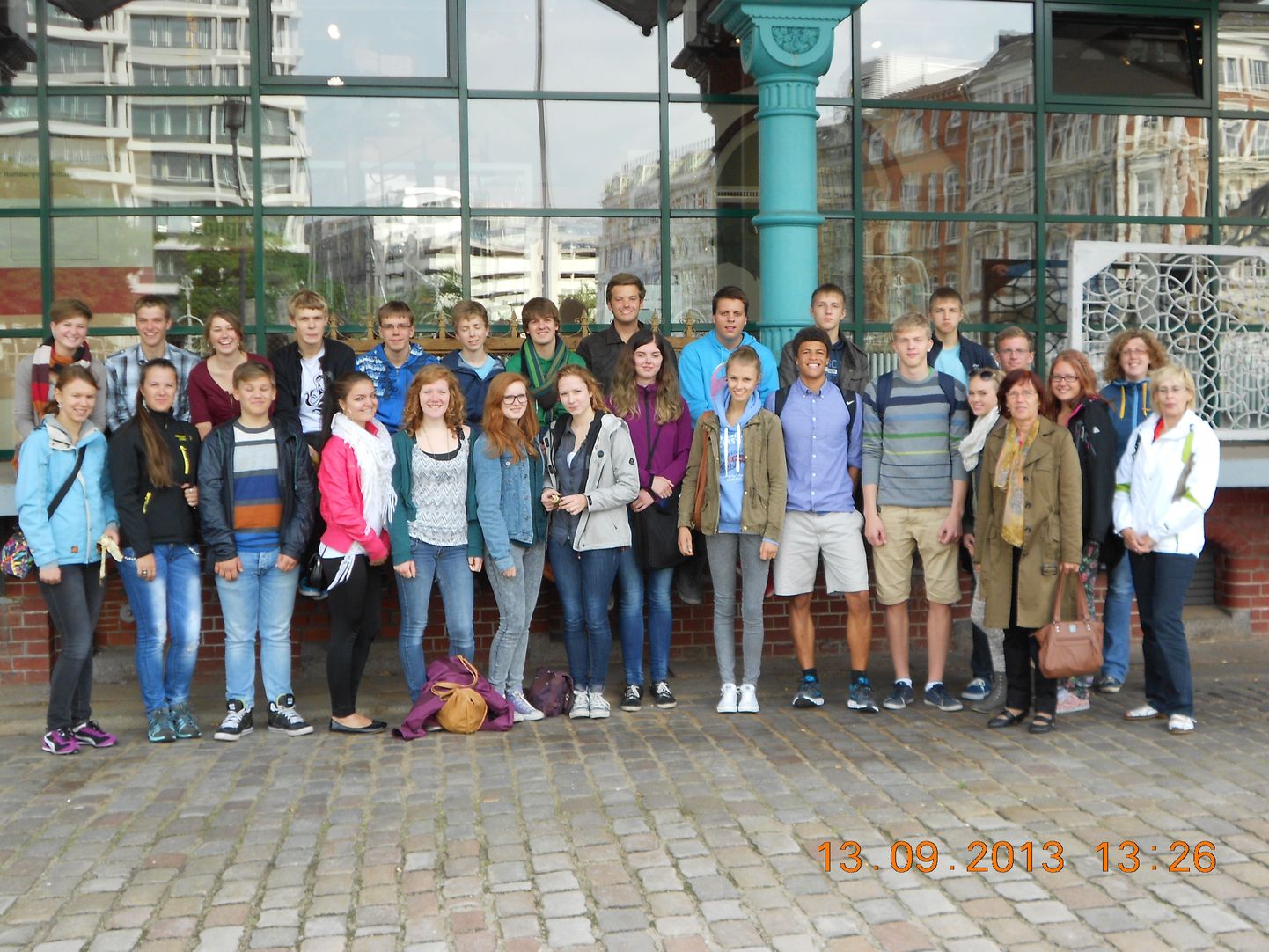 Koidula kooli õpilased käisid Saksamaal sõpruskoolil külas.