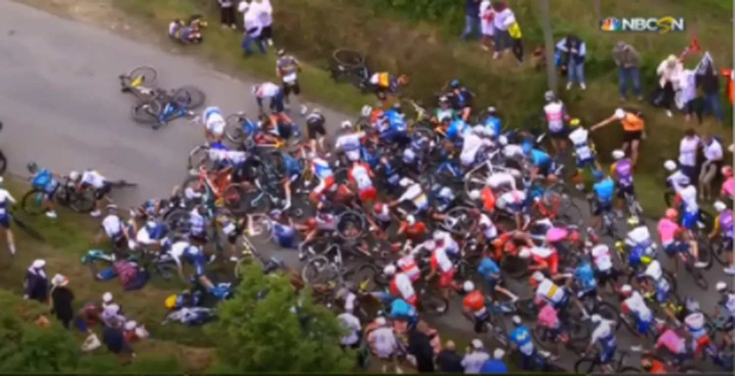 Õnnetus Tour de Francel