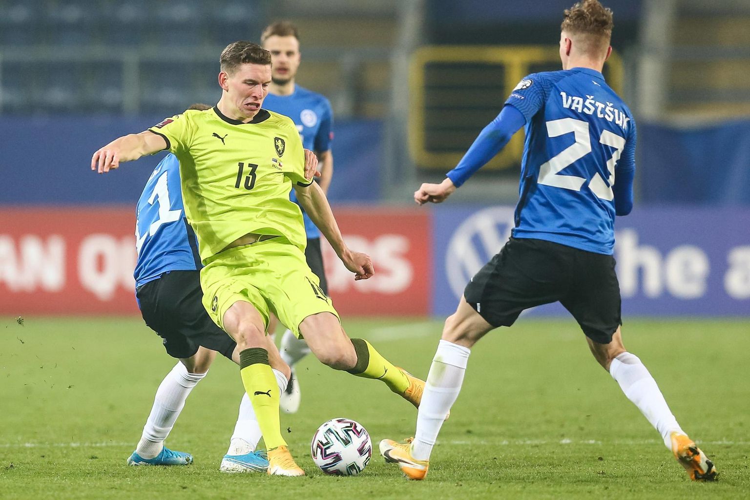 Eesti-Tšehhi jalgpallimatš pakkus palju positiivset.