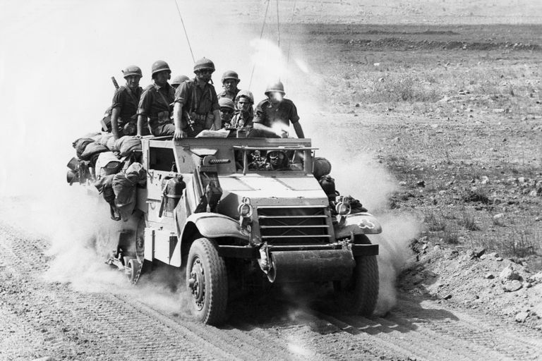 Iisraeli sõdurid Yom Kippuri sõjas. / Scanpix