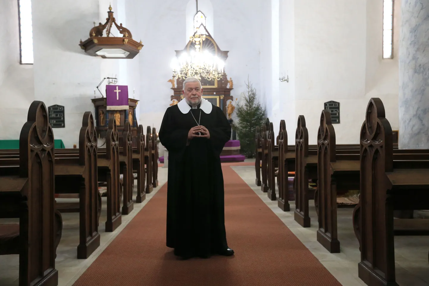 Teet Hanschmidt Türi kirikus.