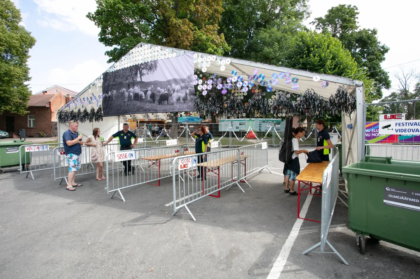 Pääse festivaliala piiritlevasse pärimeetrisse maksab tänavu 5 eurot.