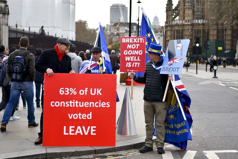 Londonis kogunesid täna nii Brexiti pooldajad kui Euroopa Liidust lahkumise vastased.
