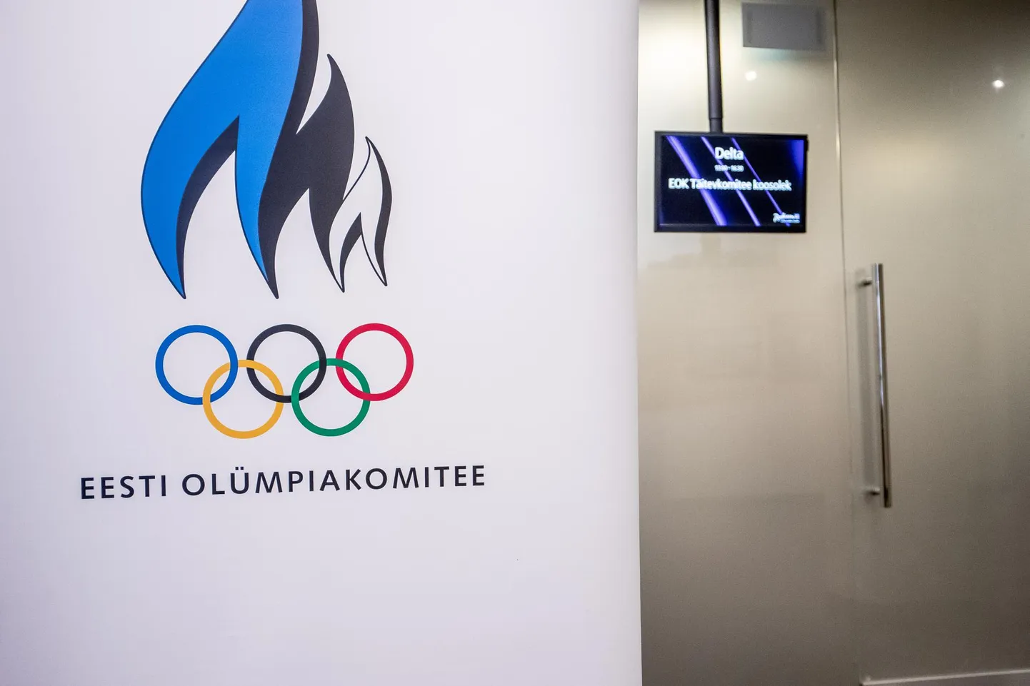 Eesti Olümpiakomitee logo.