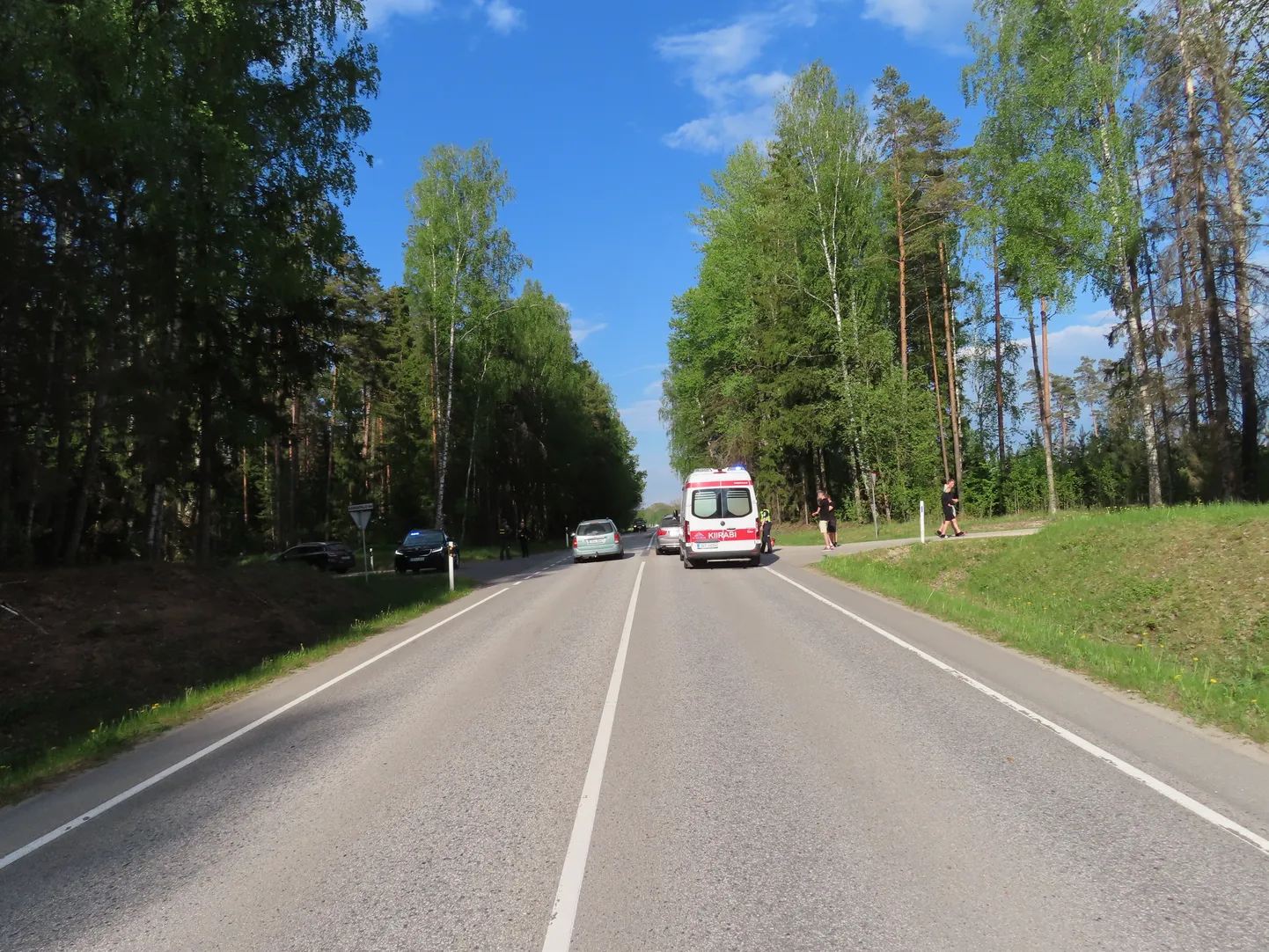 Liiklusõnnetus juhtus Põlva–Saverna tee 7. kilomeetril.