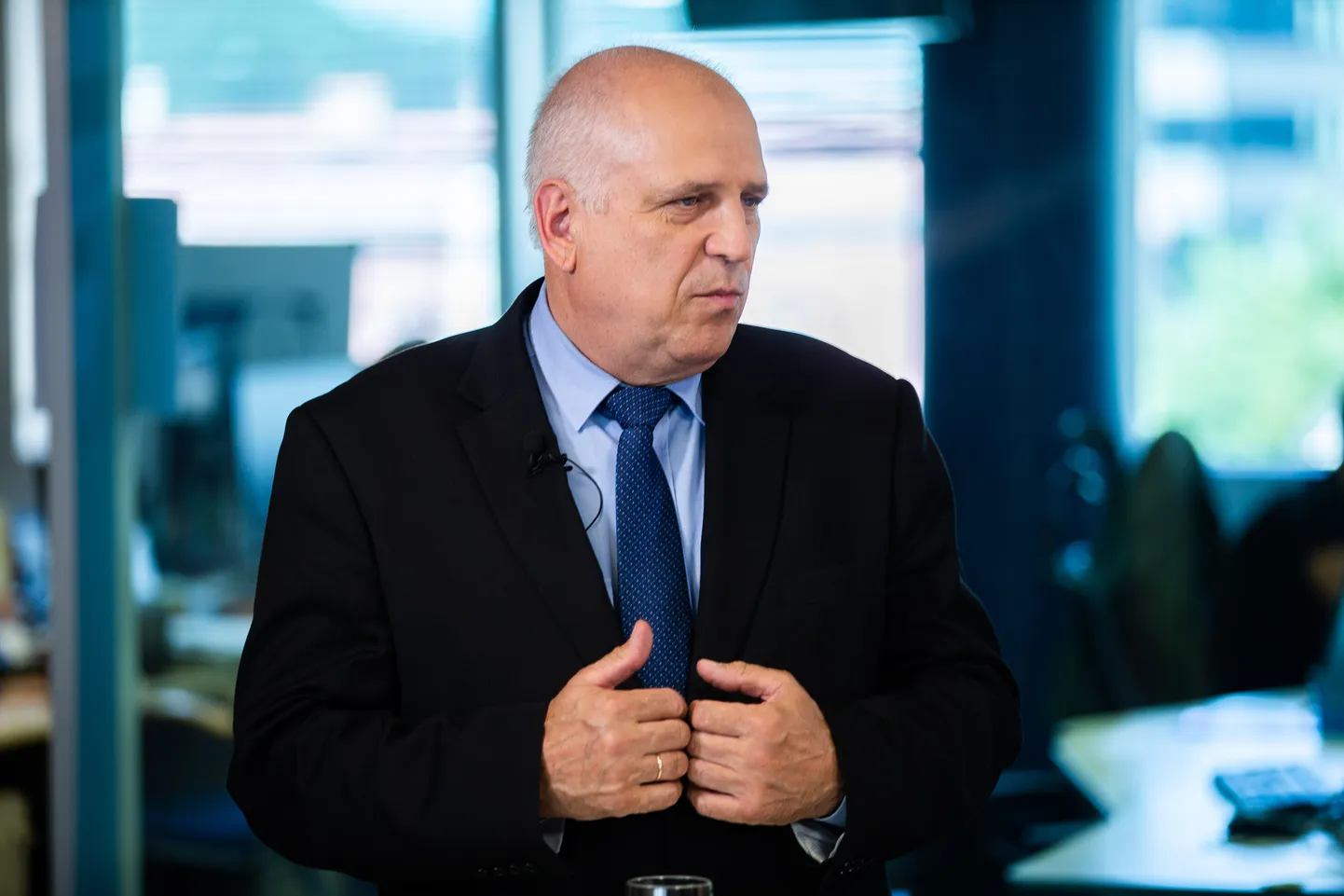 Maaeluminister Mart Järvik.