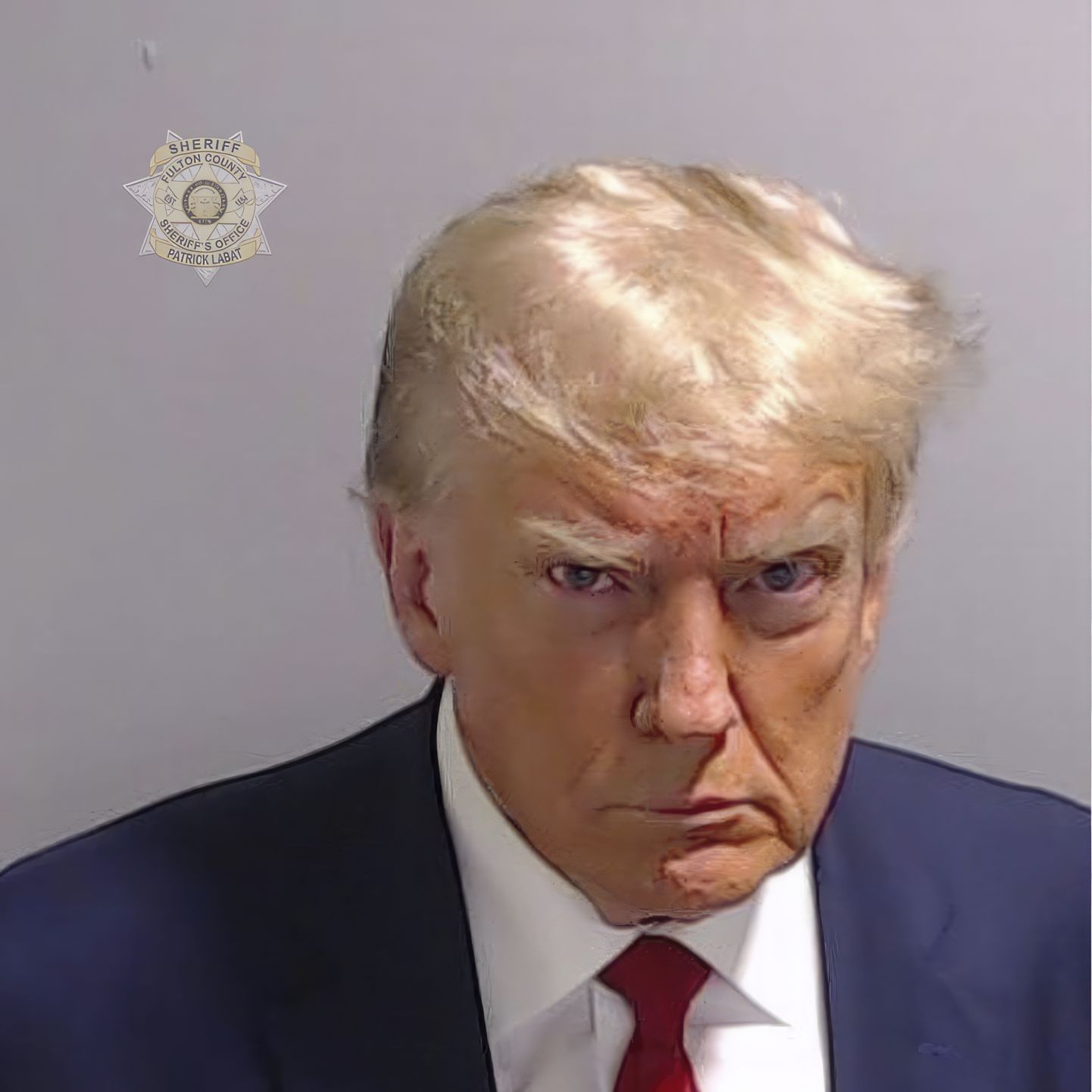 Politseifoto Donald Trumpist.