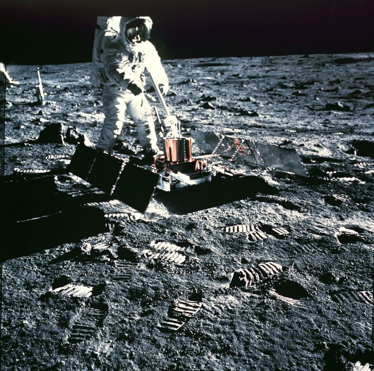 Edwin «Buzz» Aldrin 1969 Kuu pinnal